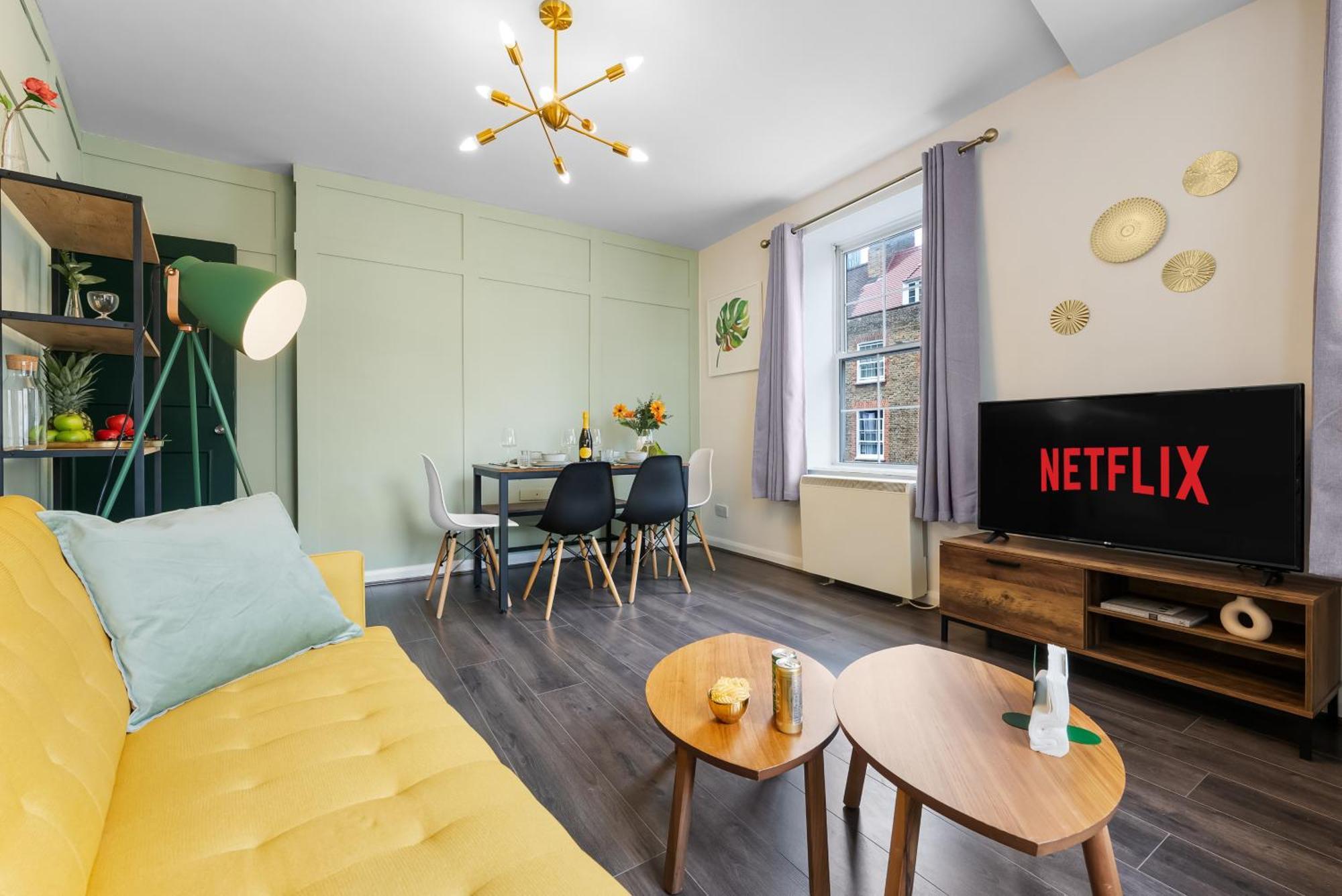 Apartament Chic 2 Bedroom Near Liverpool Street By Gold Londra